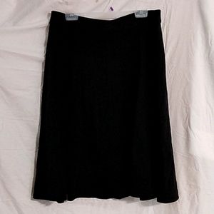 Lane Bryant Classic Black Skirt